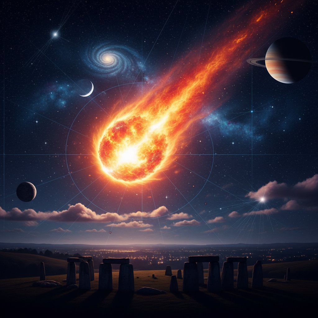 İngiltere’deki Ateş Topu: Meteor mu, Uzay Çöpü mü?