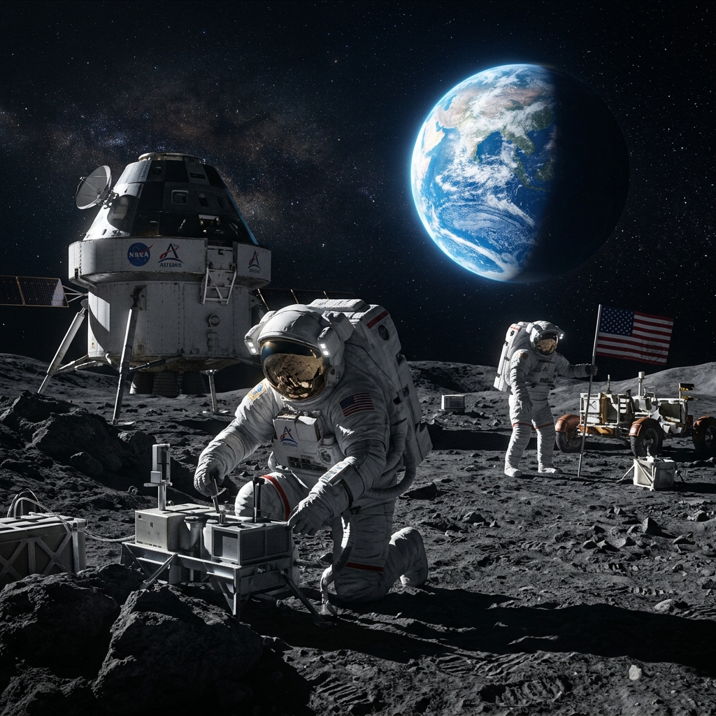 Artemis III Astronot Kadrosu Belli Oldu: Randy Bresnik ve Luca Parmitano Ay Yolcusu