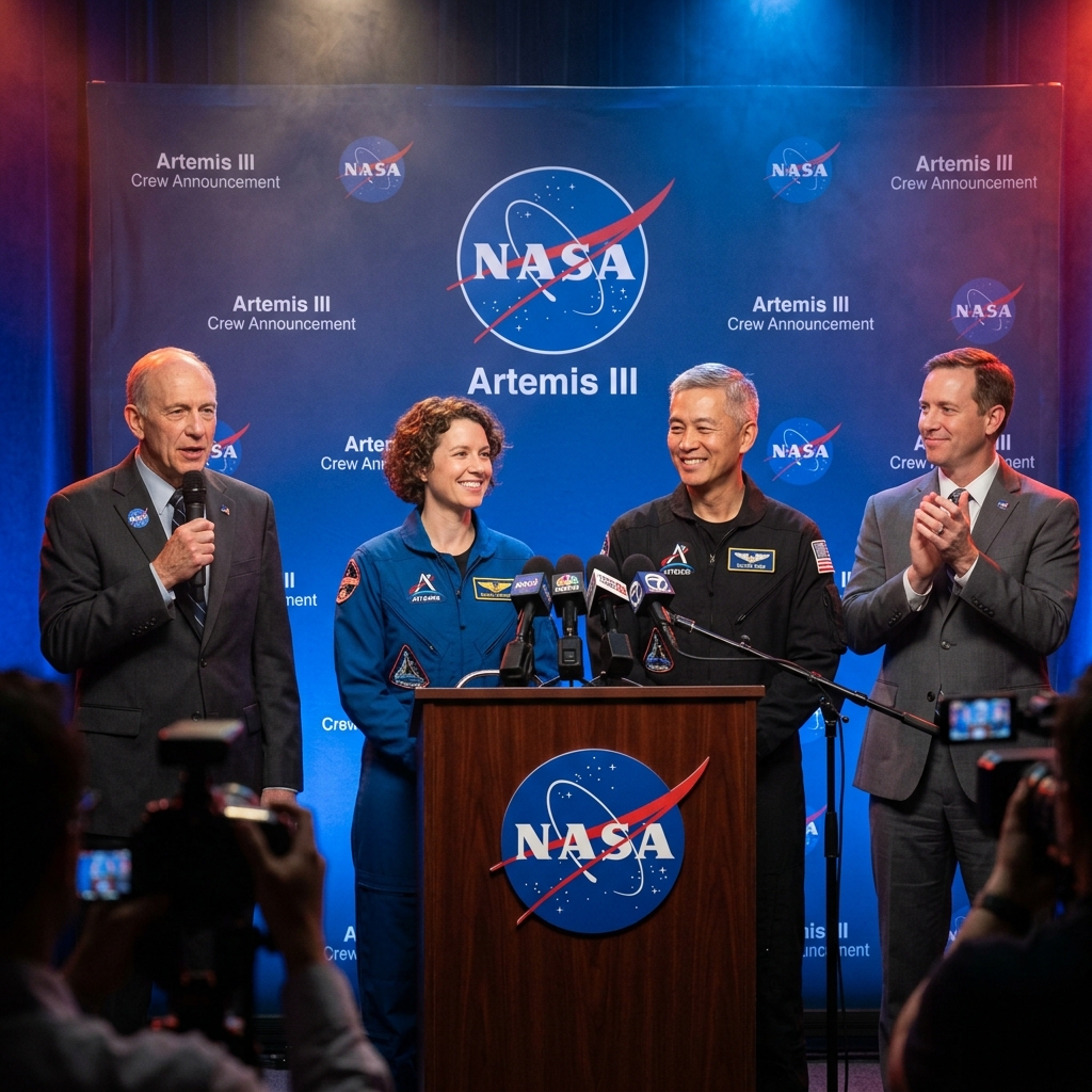 NASA, Artemis III Ay Görevi Astronot Kadrosunu Açıkladı